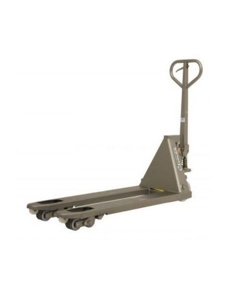 Edelstahl- und Verzinkte Hubwagen--Palettenwagen 1130x520mm (100% edelstahl)