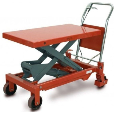 Tableaux manuels..-Table élévatrice manuelle 750 kg à 990 mm 2