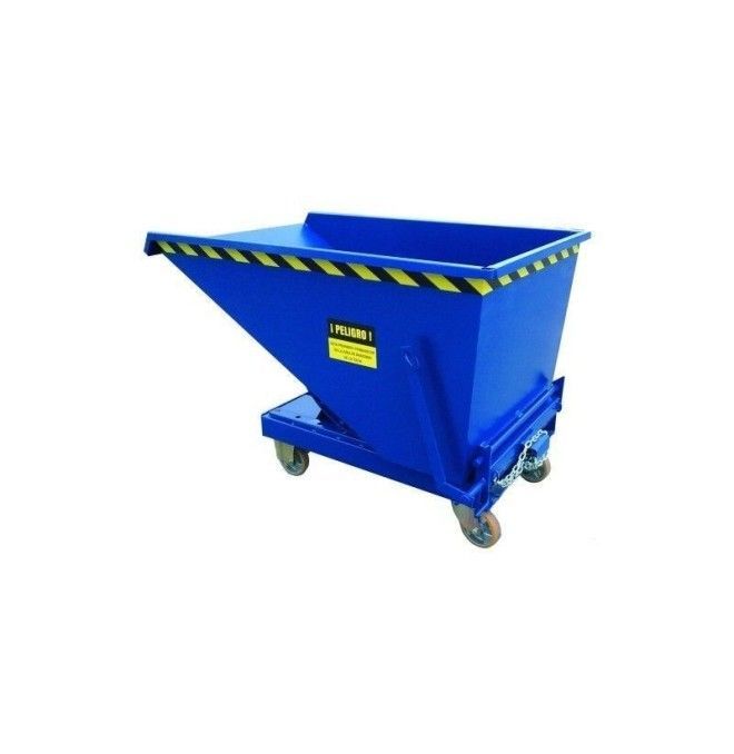 Tilting Container--Tilting Container 260L self-absorbing with wheels