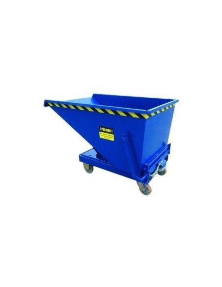Contenitore Ribaltabile--Contenitora ribaltabile 260L autoassorbimento con ruote