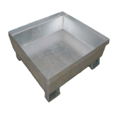 Kunststoff- und Blechfässer-Galvanized Eimer ohne Grill