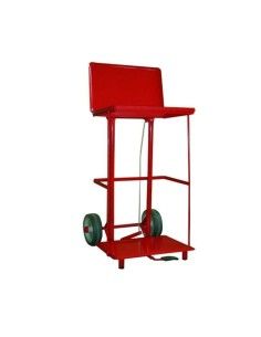 Plastic and Sheet Metal Drum--Cart stainless steel bag 100l