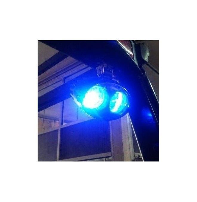 Faros y espejos de seguridad-TYMBIA-Faro de Seguridad para Carretillas Azul