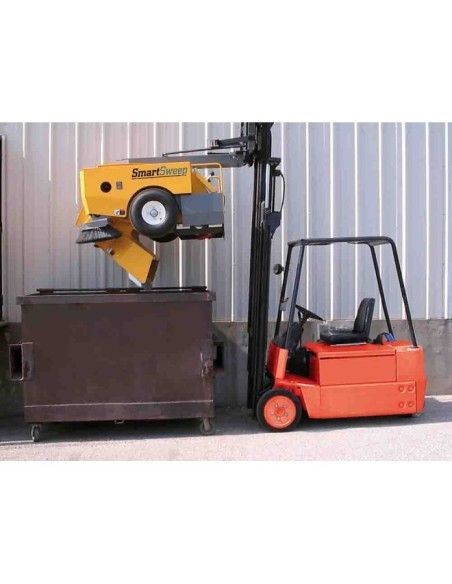 Balayeuses et Brosses--Balayeuse pour chariot élévateur