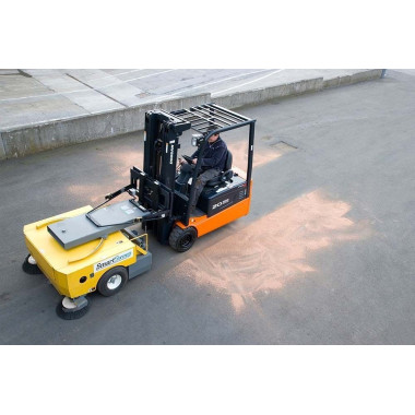Spazzatrici e Spazzole--Spazzatrice per carrello elevatore
