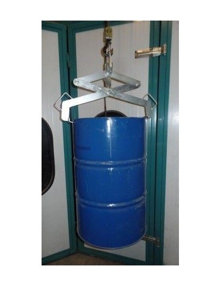 Carga de bombonas y bidones--Implemento para bidones