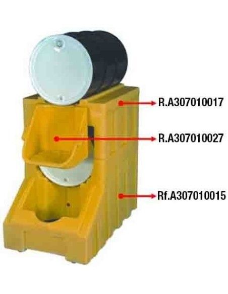 Polyethylene & metal buckets --Bridges