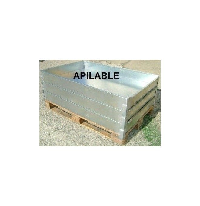 Polyethylene & metal buckets --Palettal bucket