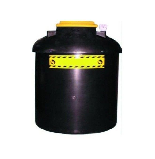 Baldes de polietileno e metal -- óleo usado 500L
