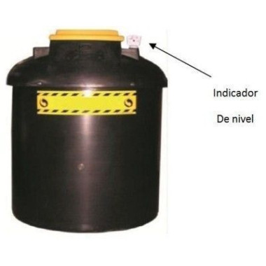 Secchi in polietilene e metallo -- olio usato 500L 2
