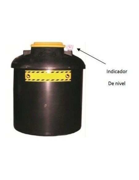 Polyethylene & metal buckets -- used oil 500L