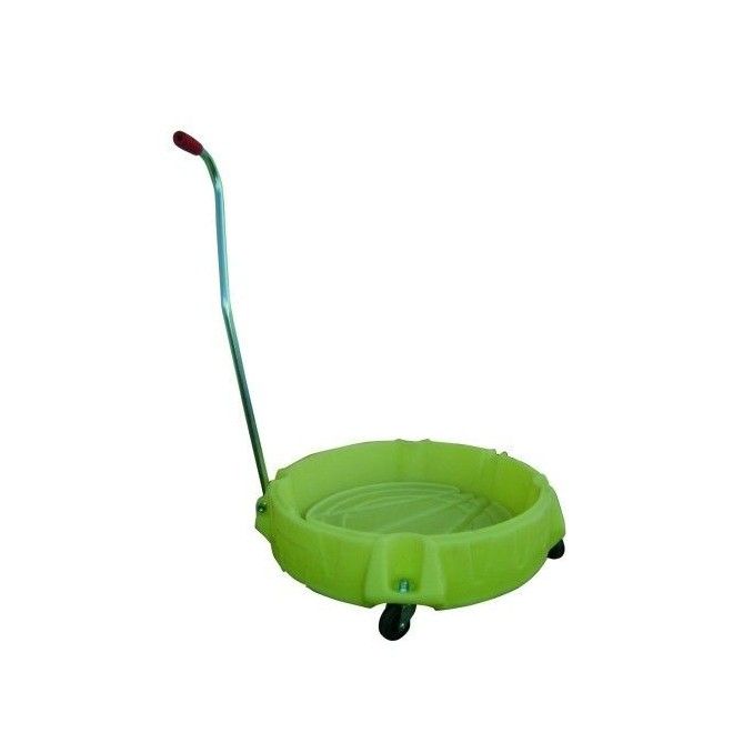 Polyethylene & metal buckets --Cart for polyethylene drums