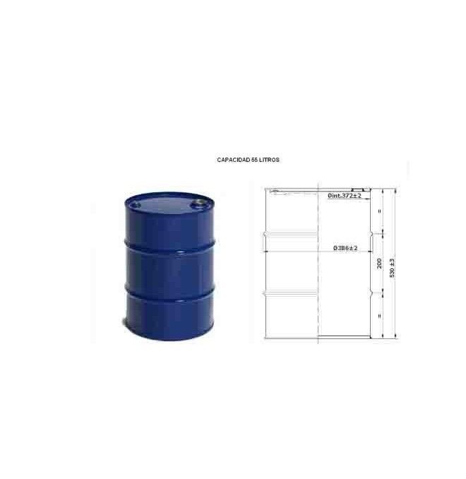 Plastic and Sheet Metal Drum-- 55L plated cotton
