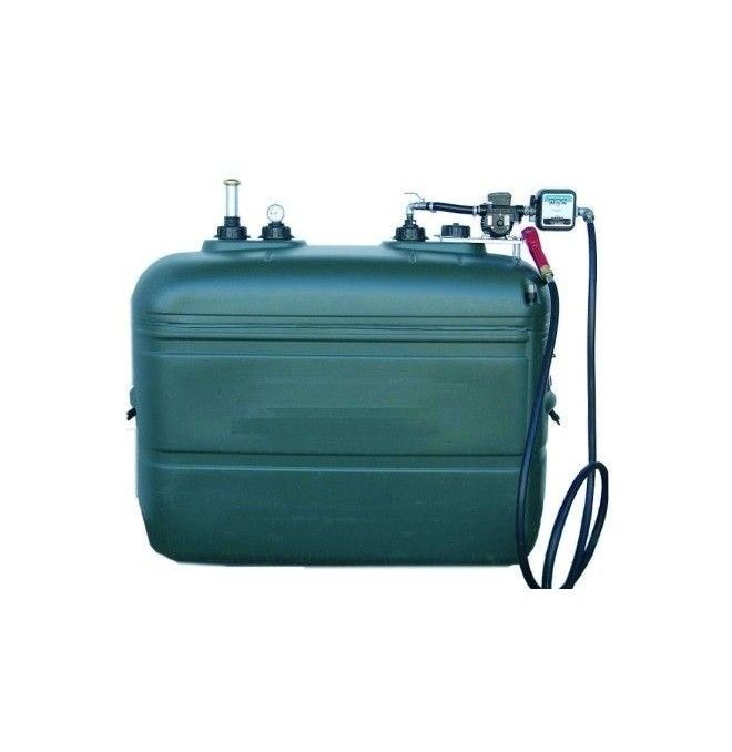 Plastic and Sheet Metal Drum-So much gasoil 1,000 L.