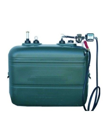 Bidones de plástico y chapa--Tanque gasoil 1.000 L.