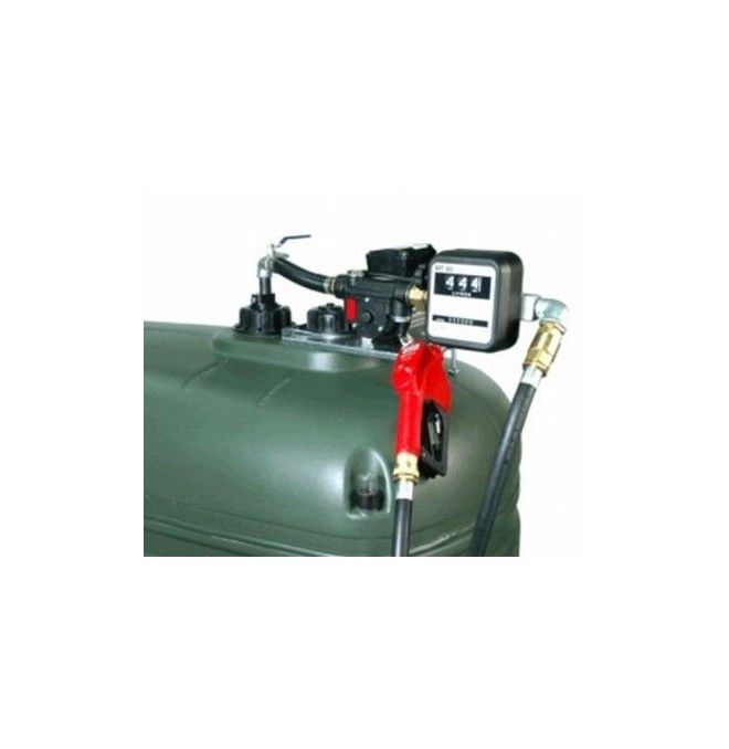 Plastic and Sheet Metal Drum-So much gasoil 1,000 L.