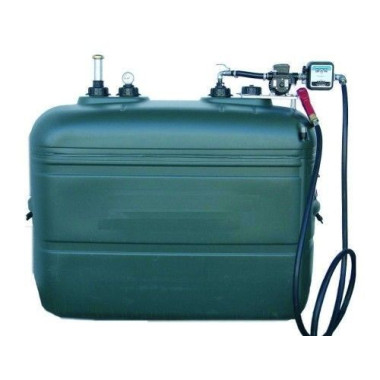 Bidones de plástico y chapa--Tanque gasoil 1.500 L.