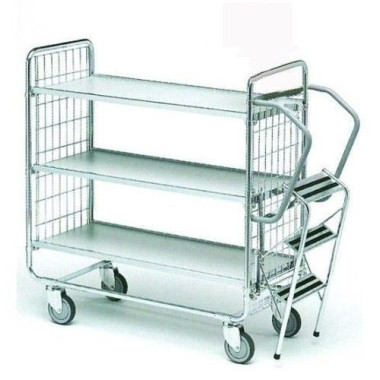 Cesti, Gabbie e Roll Container--Auto con scala