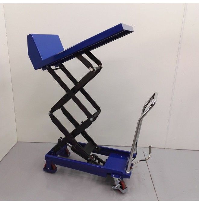 Mesas Especiales--Mesa Elevadora Manual 150kg (inclinable)