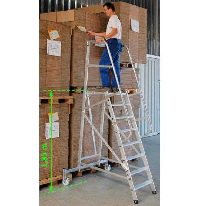 Stairs--Ladder light aluminum warehouse