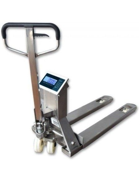 Transpallet Pesatori--Transpallet Acciaio inossidabile 2000Kg