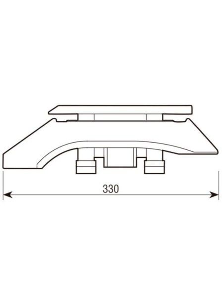 Wiegeplattformen--Bascula zählt 30Kg