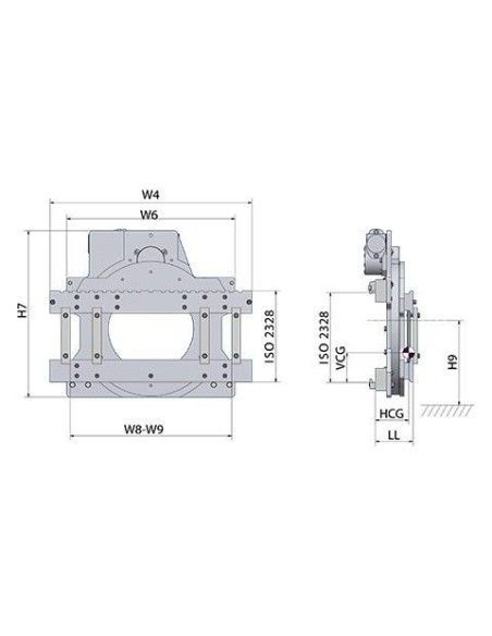 On board: blowers, clamps,.. forklift