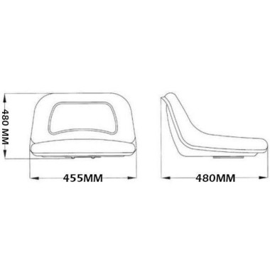 Seats and Accessories-XB Seat for forklift 2