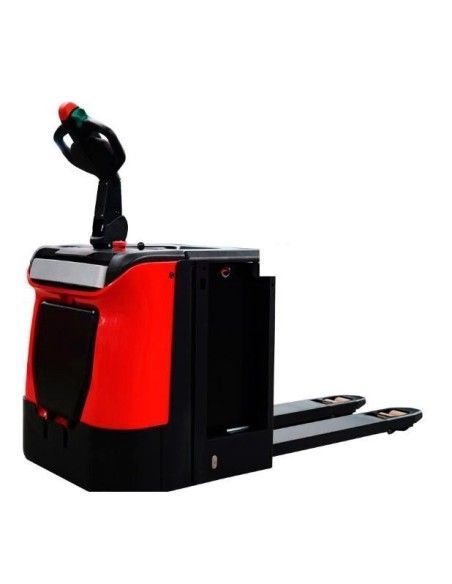 Transpallet Elettrici--Transpallet elettrico 2000kg con piattaforma e braccia