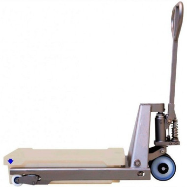 Transpalettes Spéciales--Transpalette Galvanisé 1500kg pour les boîtes de poisson 2