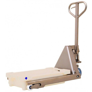 Transpallet Speciali--Transpallet Galvanizzato 1500kg per scatole di pesce