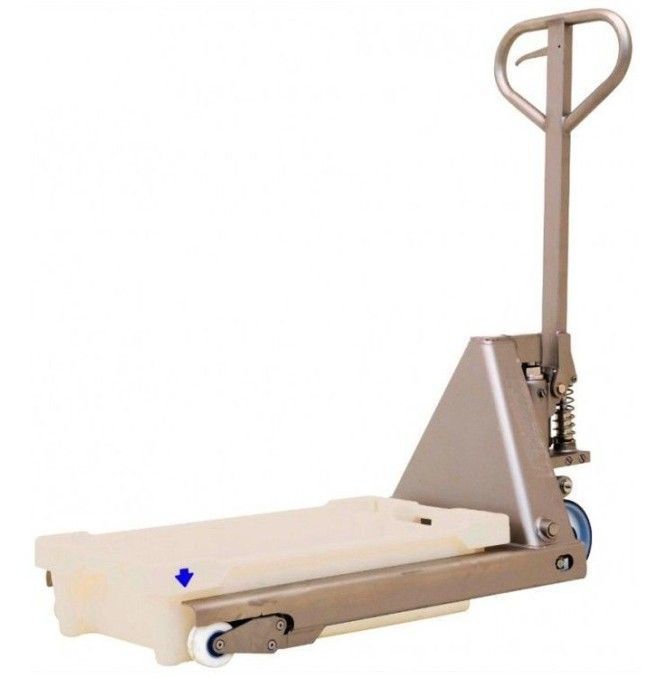 Special Pallet Trucks--Pallet truck Galvanized 1500kg for Fish Boxes