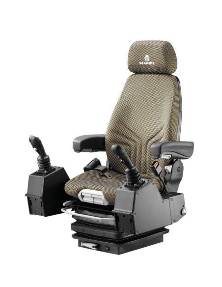Assentos e Seus Acessórios--Asiento Grammer Actimo M com caixa de controle para construção.