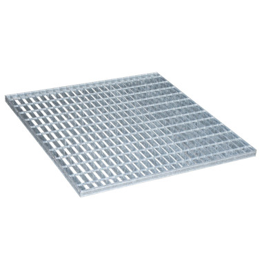 Eimer aus Polyethylen und Metall – Gitter, feuerverzinkt