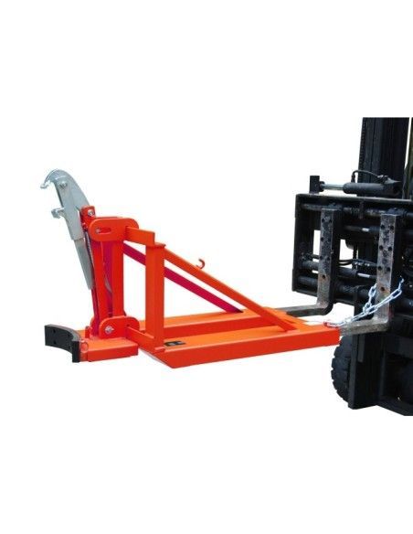 --The drum lift, painted, Red fire
