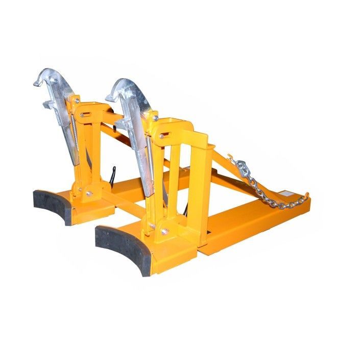 --Elevatore di tamburi, dipinto, giallo arancio