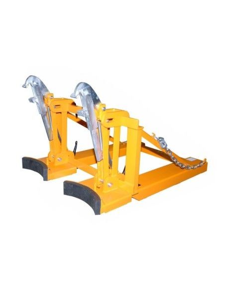 -- Aufzug von Trommeln, lackiert, Orange gelb
