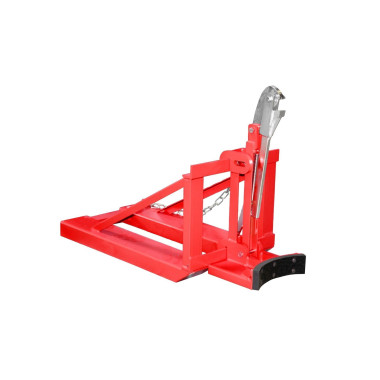 Elevador de bidones, pintado, Rojo fuego