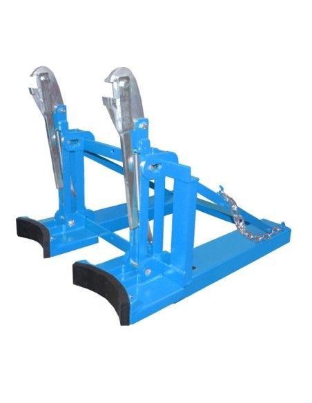 --The drum lift, painted, light blue