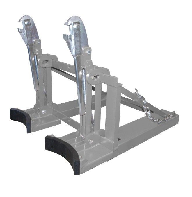 To load bulbs and drums--Drum Lifter, painted, gray mouse