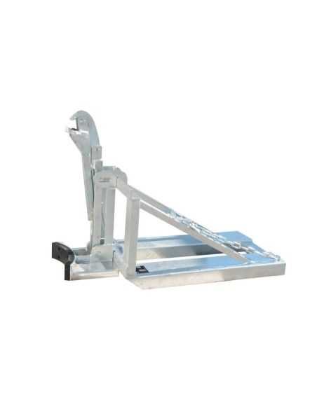 To load pumps and drums--Elevator of drums, hot galvanized