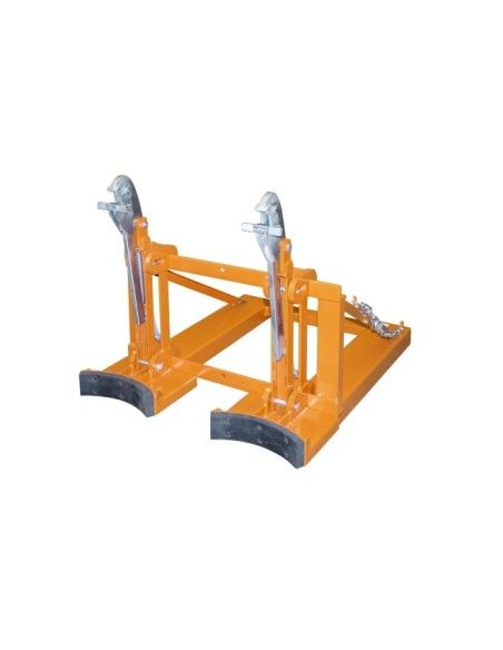 -- Aufzug von Trommeln, lackiert, Orange gelb