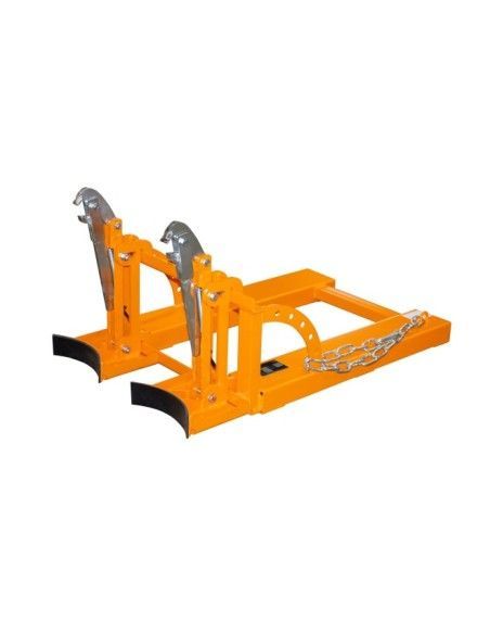-- Aufzug von Trommeln, lackiert, Orange gelb