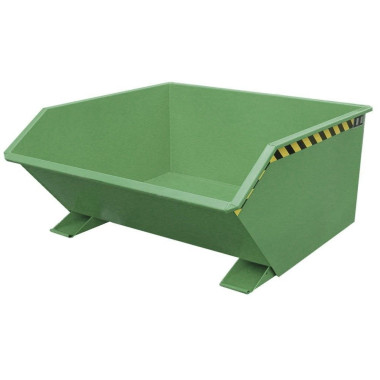 Tilting Container--Container Basculante, painted, green