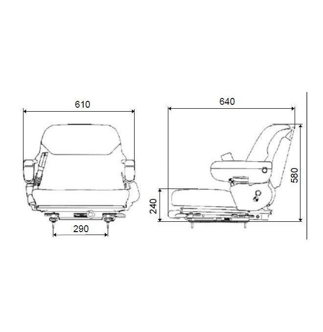 Sièges et Leurs Accessoires--Sears Seas 1500 pour construction