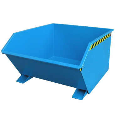 Bacs Basculants--Conteneur tilting, peint, bleu clair