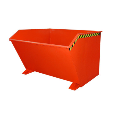 Tilting Container--Container tilting, painted, Red fire