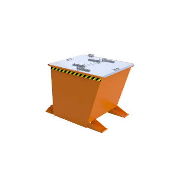 Tilting Container--Container tilting, painted, Orange yellow 2