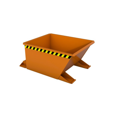 Tilting Container--Container tilting, painted, Orange yellow 2
