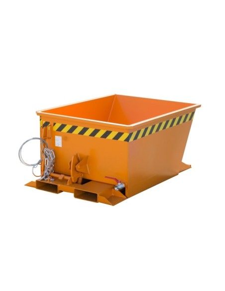 Bacs Basculants--Conteneur de jetons, peints, Orange jaune